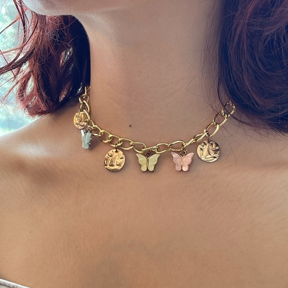 Butterfly necklace